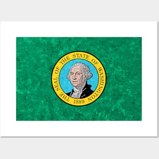 Flag of Washington State Posters and Art